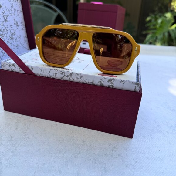 Jacques Marie Mage Octavian Suntan Sienna sunglasses - Picture 6 of 6